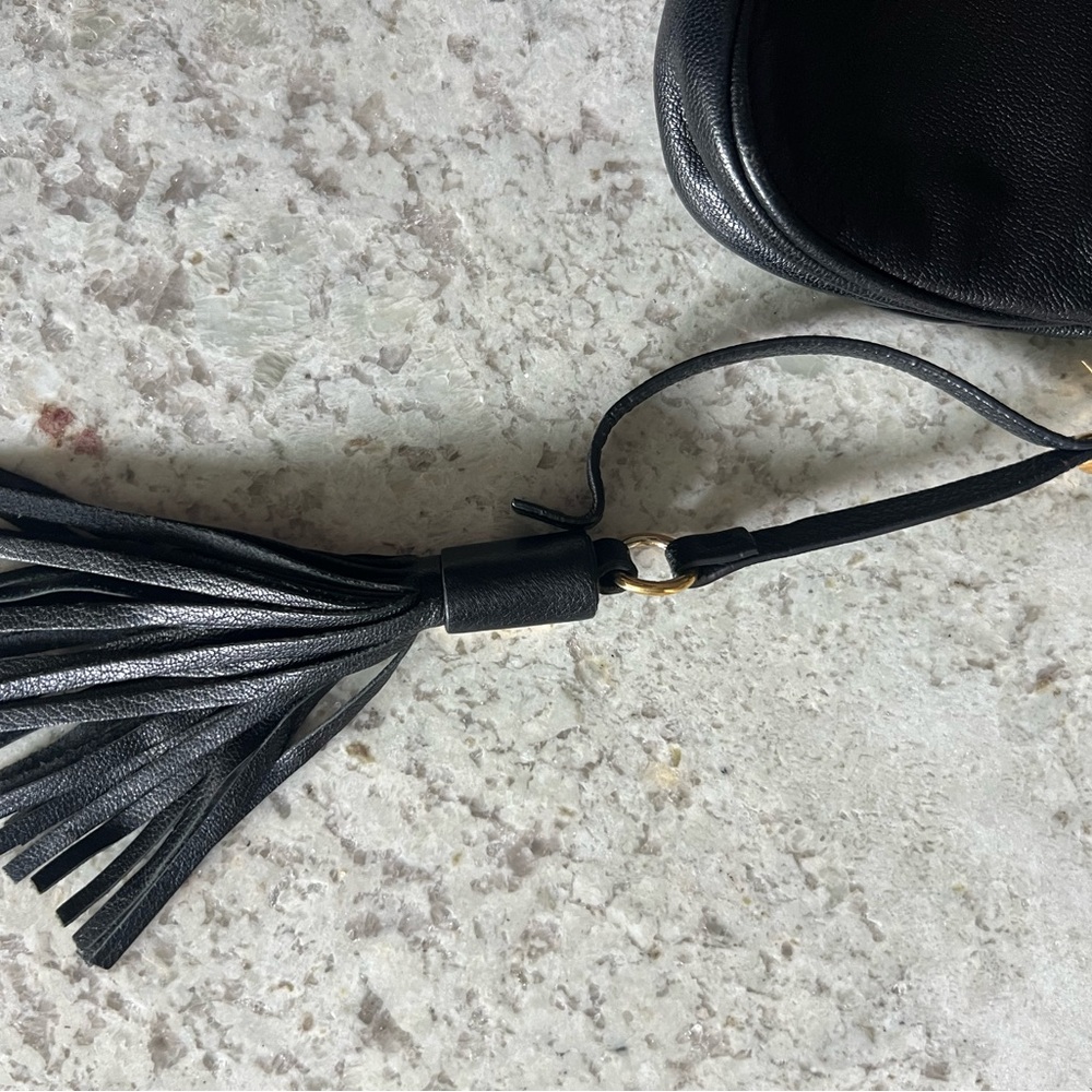 Prada Black Leather Shoulder Bag - Picture 7 of 7